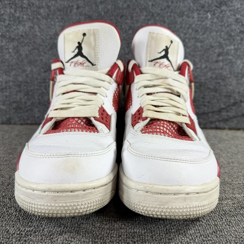 Jordan Air Jordan 4 Retro Alternate 89 Shoes Mens 10.5 White Sneakers 308497 106